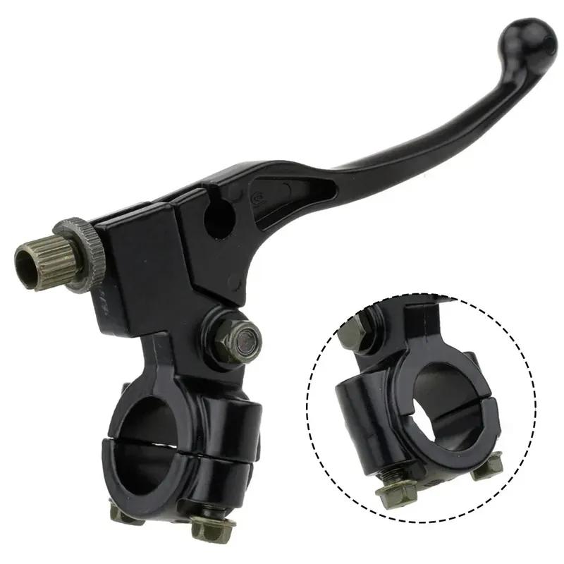Motorcycle Black Left Brake Clutch Lever Brake Lever Perch 7/8  for ATV Motorcycle Handlebar Aluminum Alloy