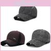 Winter Mens Baseball Cap With Fleece Lining For Warmth And Windproof Comfort