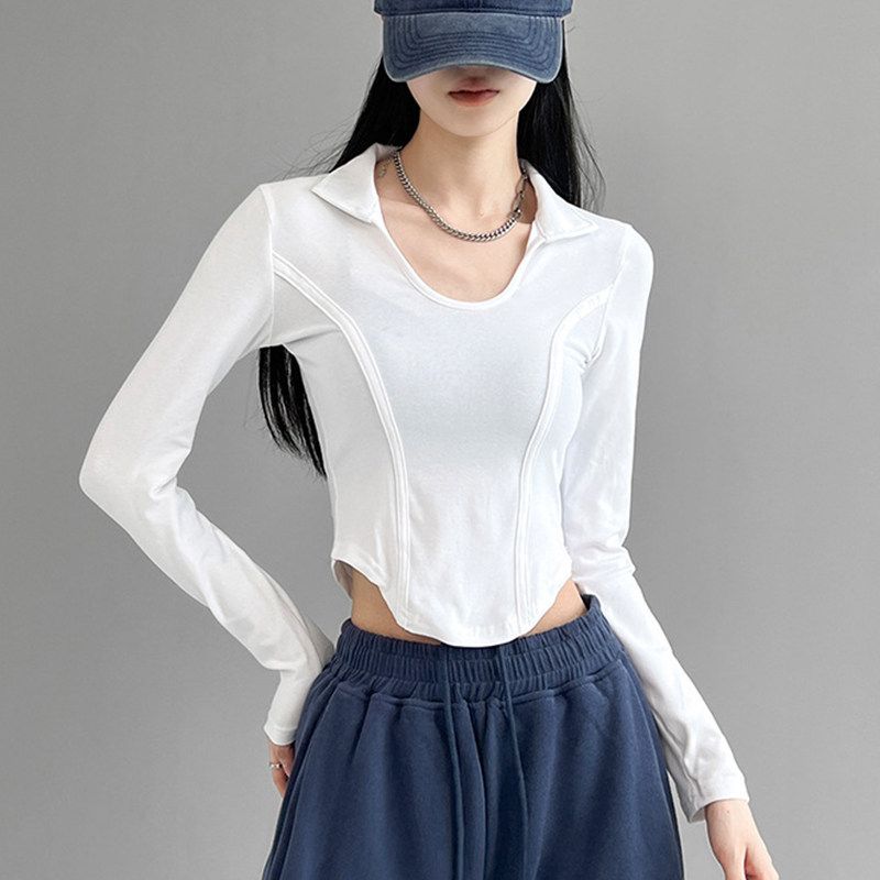 Yoga Long Sleeves Female Fashion Good-looking Sexy Workout Clothes
