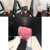 Stylish Mini Saddle Bag 2024 Spring Summer Chain Shoulder Crossbody Pu Bag Chic Design