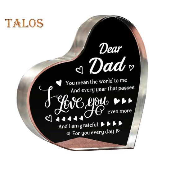 

Акриловый блок в форме сердца, настольное украшение в виде сердца, отдельно стоящее украшение в виде сердца, подарок для матери, отца, жены, мужа C