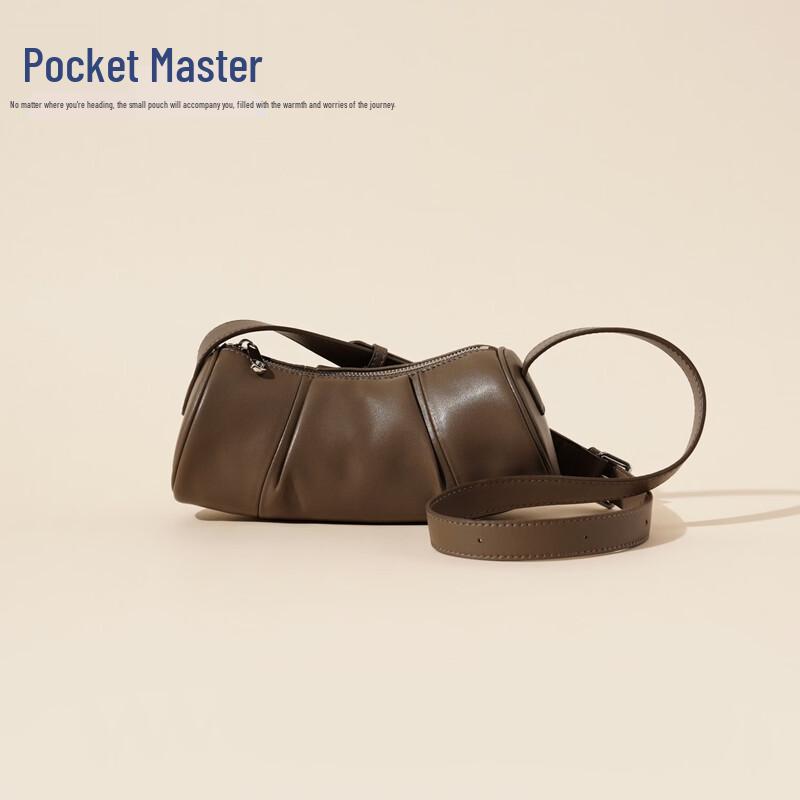 

Women s Genuine Leather Minimalist Bamboo Handle Shoulder Bag