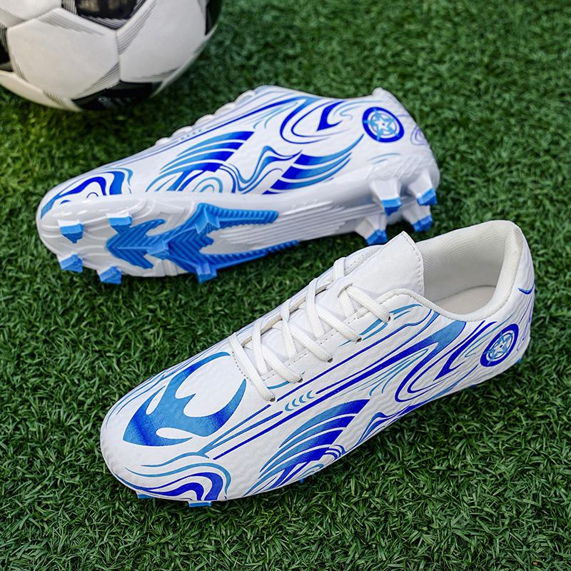 New Tf/Fg High Quality Professional Fast Grass Soccer Shoes Ultralight Training Studded Football Boots Mens Football Field Boots