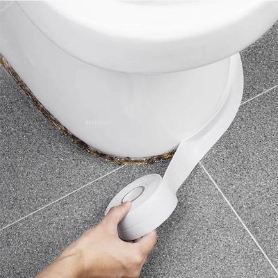 PVC Waterproof Sealing Tape Bathroom Toilet Caulk Tapes Kitchen Sink Countertop Mildew Fouling Proof Sealer Self Adhesive Strip
