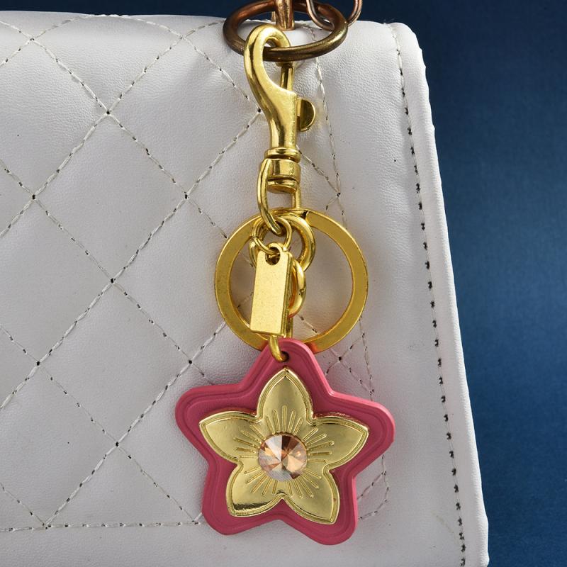 Creative Retro Bag Hanging Ornaments Elegant Multipurpose Flower Keychain Lightweight Backpack Pendant Decoration Gifts