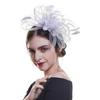 Headwear Wedding Party Bride's Headdress Fascinators Hat Hair Accessories Feathers Hat Hair Clip