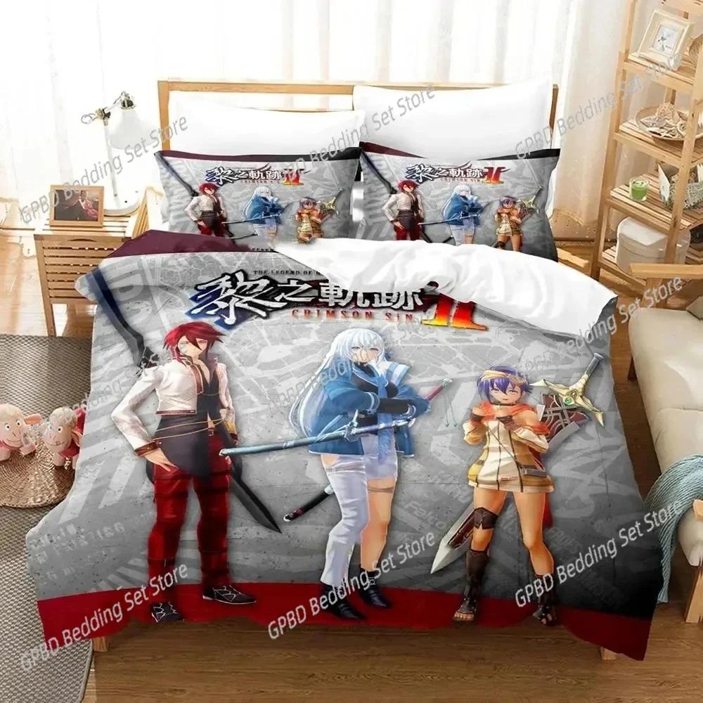 Comforter Anime The Legend Of Heroes Bedding Set Bedroom Soft Modern S Comefortable Kids And