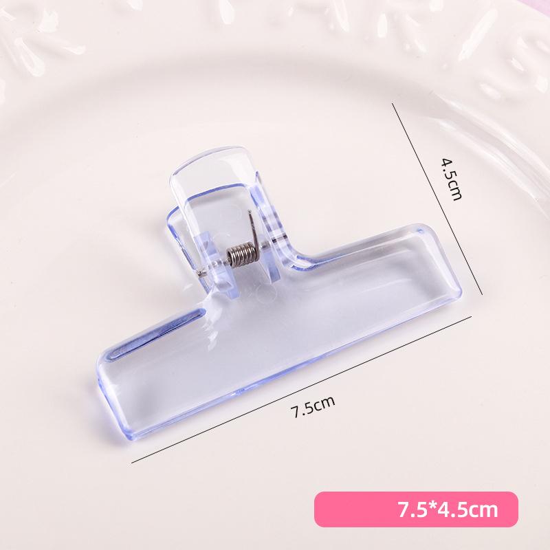 

Transparent Acrylic Exam Paper Holder Premium Paper Organizer Back-To-School Clip Holder Exquisite Clipboard For Exams Students фиолетовый