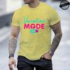 Vacation Mode On Printed Women Mens TShirt Oversized Travel Graphic Tees TShirts for Women Tees Streetwear Short Sleeve