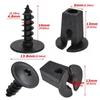 For Volkswagen VW Passat B5 B6 B7 CC Golf MK6 Tiguan Touran Polo 10PCS Fender Liner Mudguard Fastener Clips Screws Retainer