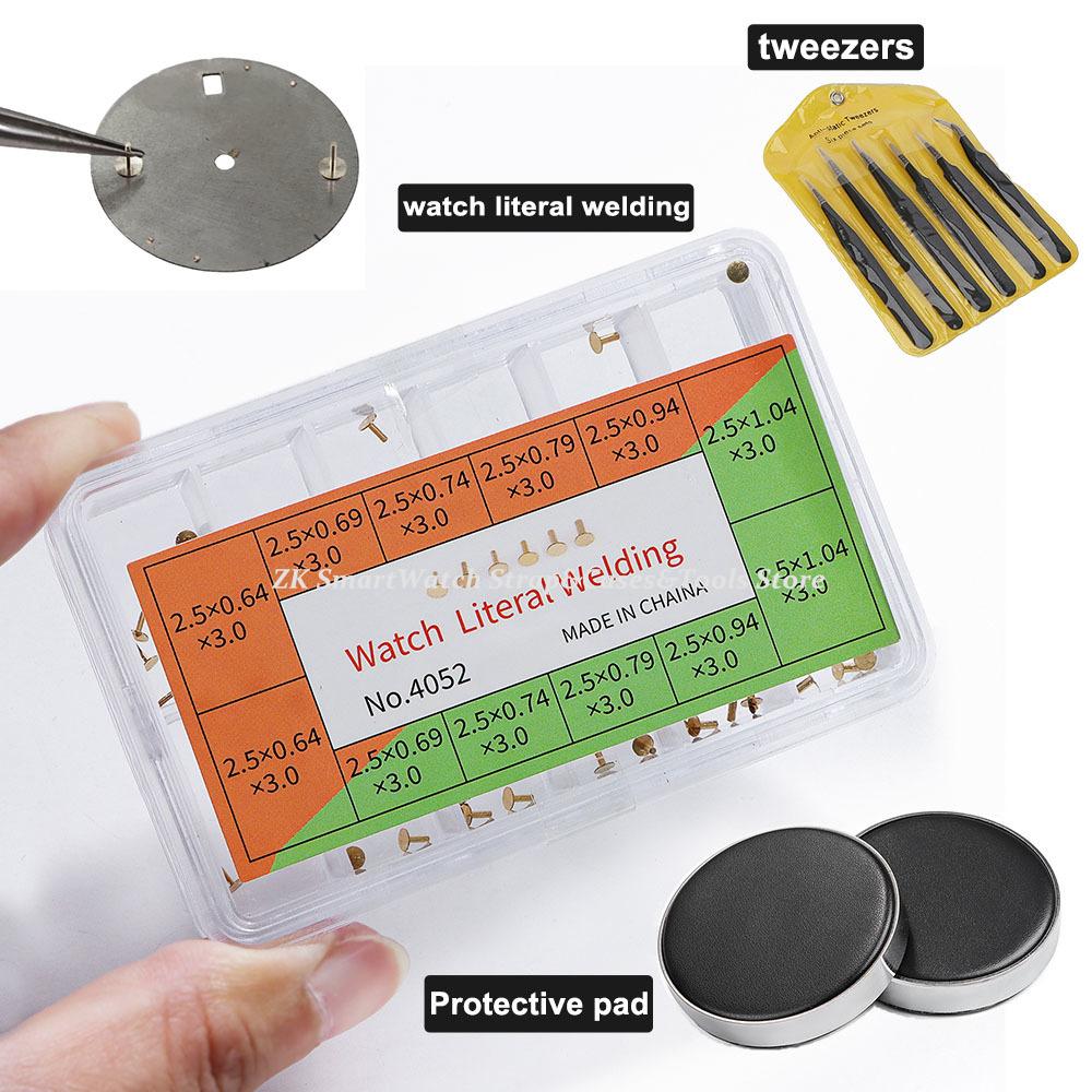 1/2pcs Dial Foot Watch Universal Dial Pin Diameter 0.6mm Copper Material Fixed with Locating Pin Repair Watch Repair Parts Kit