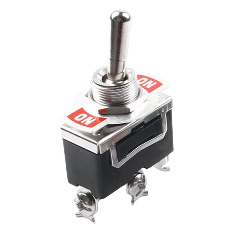 EIN-AUS-EIN / EIN-EIN Miniatur-Kippschalter Netzschalter Auto Boot 250V 15A 2/3/4/6-polige Kippschalter
