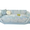 Summer Ice Silk Sofa Cushion Non-Slip Summer Mat Cushion Washing Four Seasons Universal Cool Pad Rattan Mat Sofa Cover Ice Pad