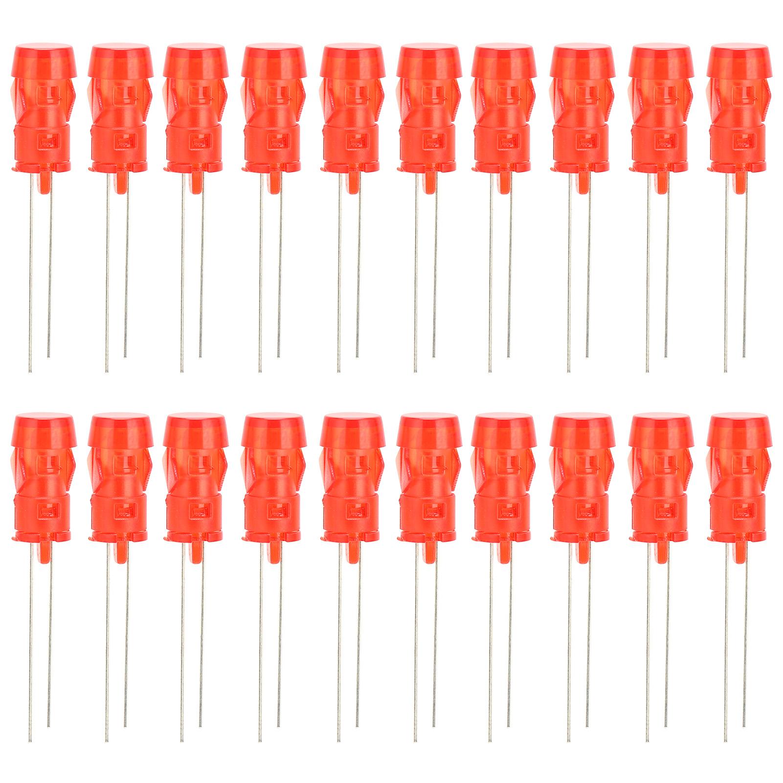 

20pcs 3mm DIY LED Diode Portable Light Emitting Diodes for Science Project ExperimentRed Light