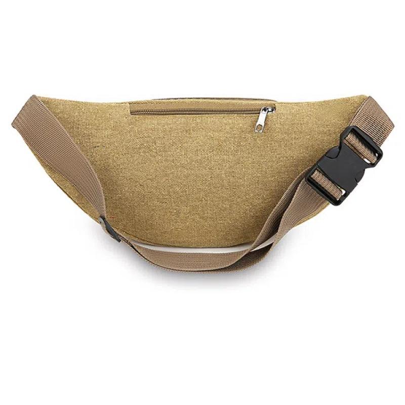 Men'S Outdoor Waist Pack Chest Pack Rainproof Lightweight Wear-Resistant Suitable For Hiking Running Outdoor Activities