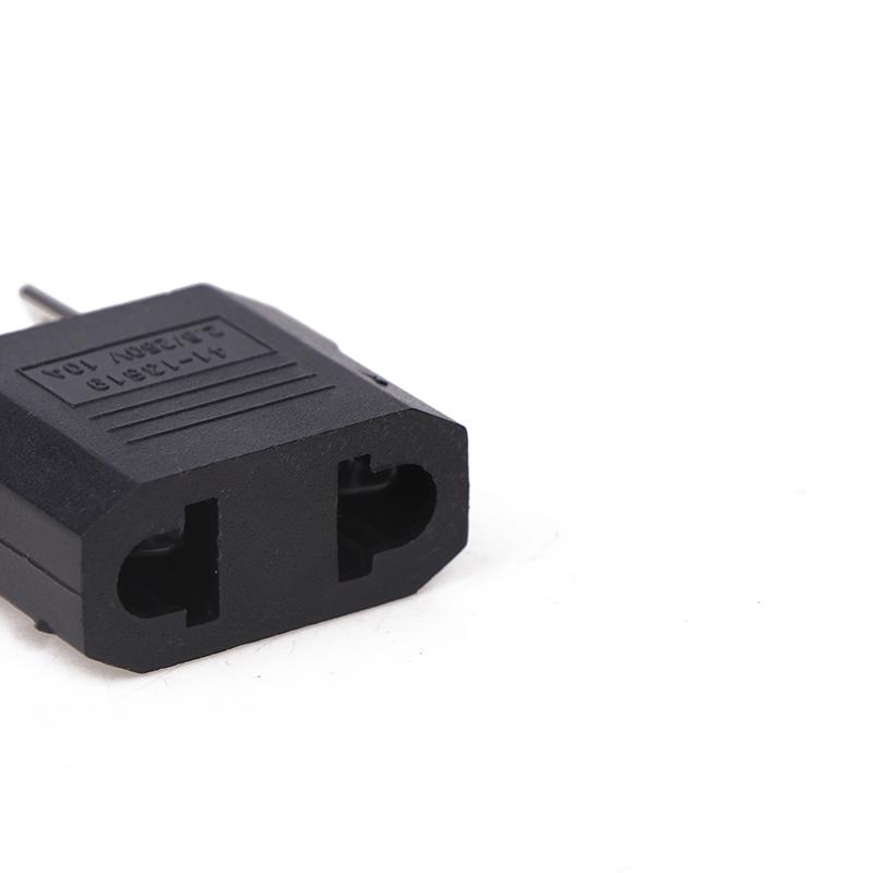 2Pcs European Us Au Eu Us To Eu/Eu To Us Plug Adapter Euro Travel Power Adapter Plug Outlet Converter Socket