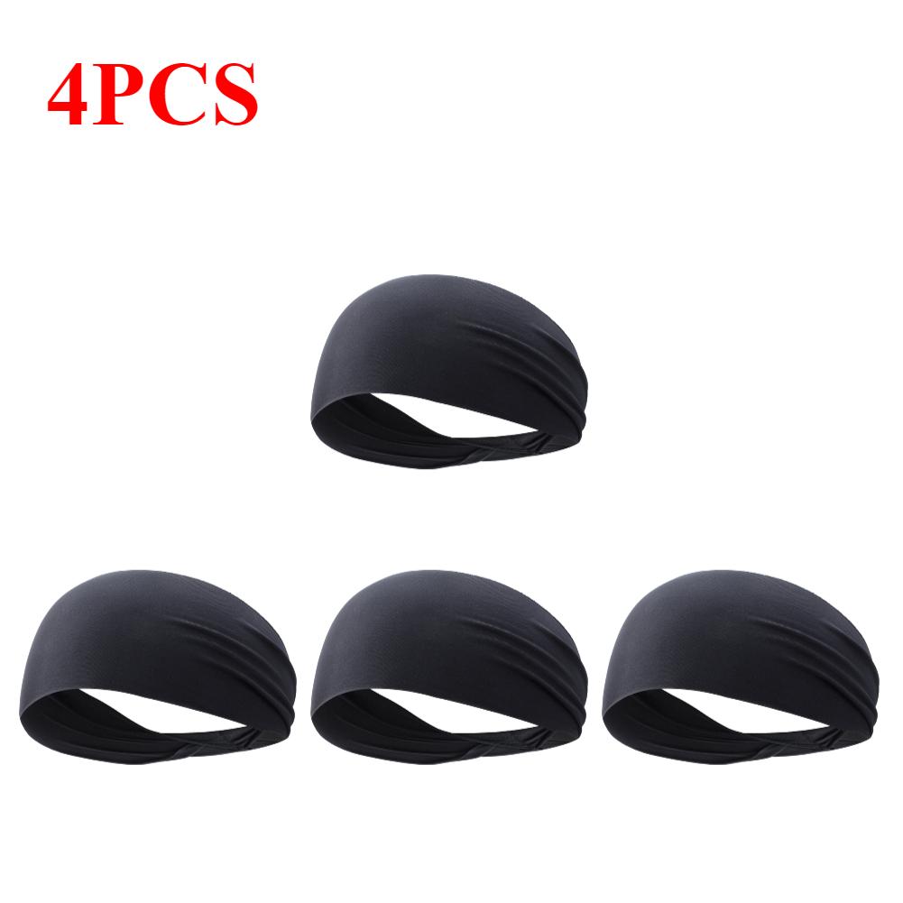 1-6PCS Elastic Sports Headband Men Women Fitness Yoga Gym Head Band Anti-slip Breathable Hair Sweatband for Outdoor Running
