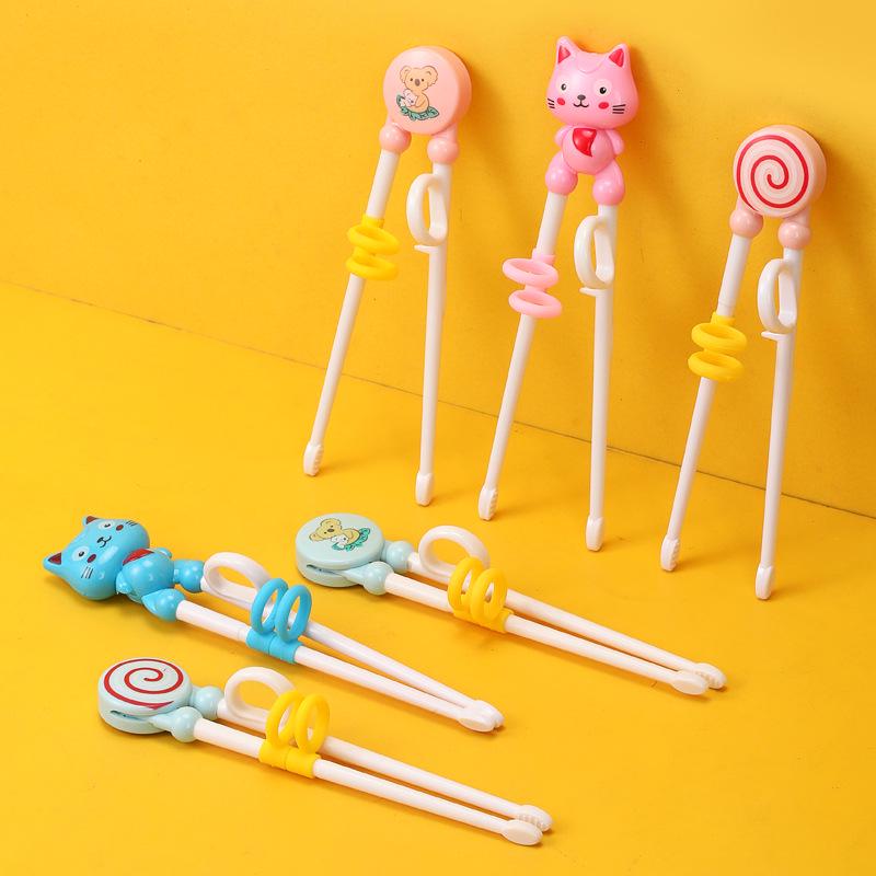 Children's Training Chopsticks - Fun Cartoon Baby Learning Aid.