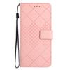 HT06 For Motorola Edge 50 Neo 5G/Moto S50 5G/Thinkphone 25 5G Wallet Phone Case Imprint PU Leather Flip Folio Cover