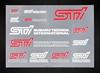 Subaru STI Transfer Sticker STSG14100200