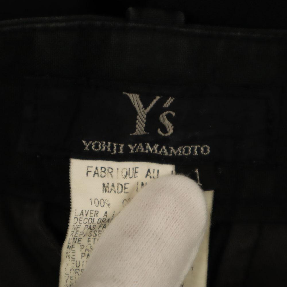 Y's vyrobené v Japonsku široké bavlněné kalhoty 1 černé Pánské Použité