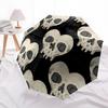 1pc Skull PatternAutomatic Folding Umbrella, Portable Collapsible Design, Casual Outdoor Accessory, for All Seasons032