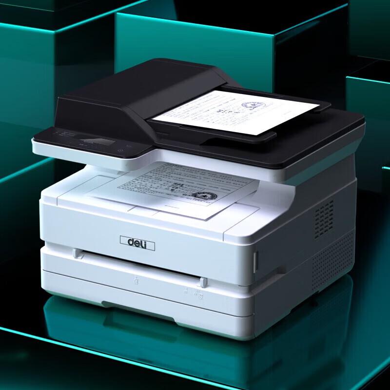 Deli M2500ADN A4 Black and White Laser Multifunction Printer CN Plug (adapter Included)