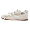 Li Ning Common 80s Slip Resistant Abrasion Resistant Low top Skateboard Shoes Men's White Beige AGCV023-4