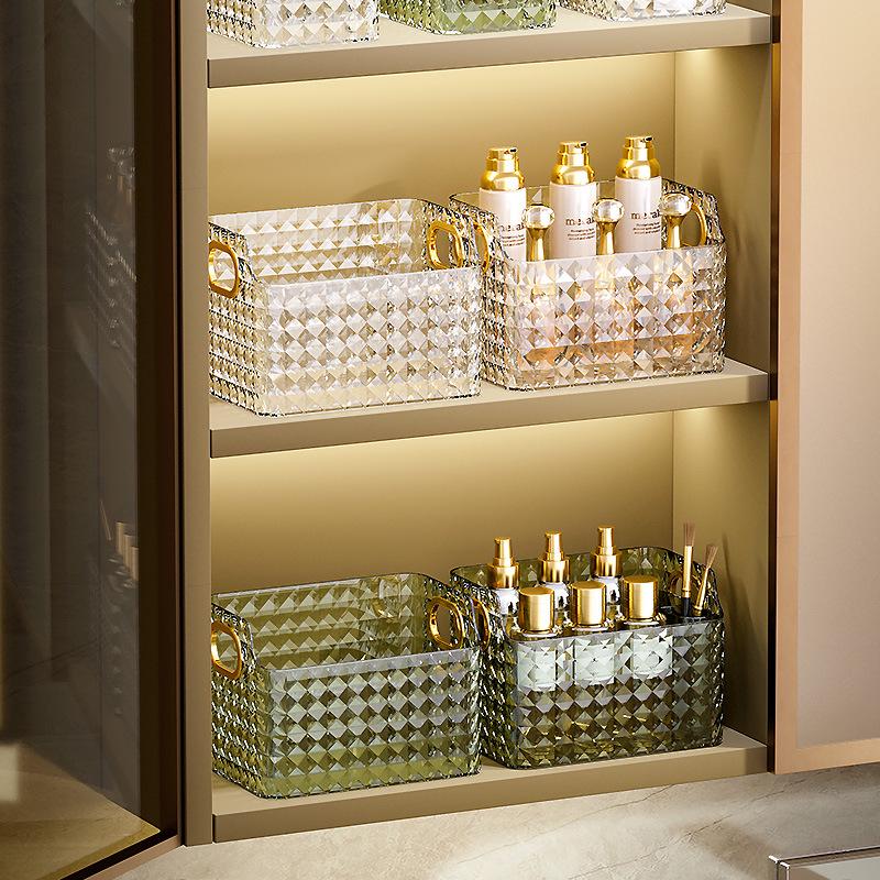 Luxury Mirror Cabinet: Bathroom Cosmetic & Skincare Storage Rack