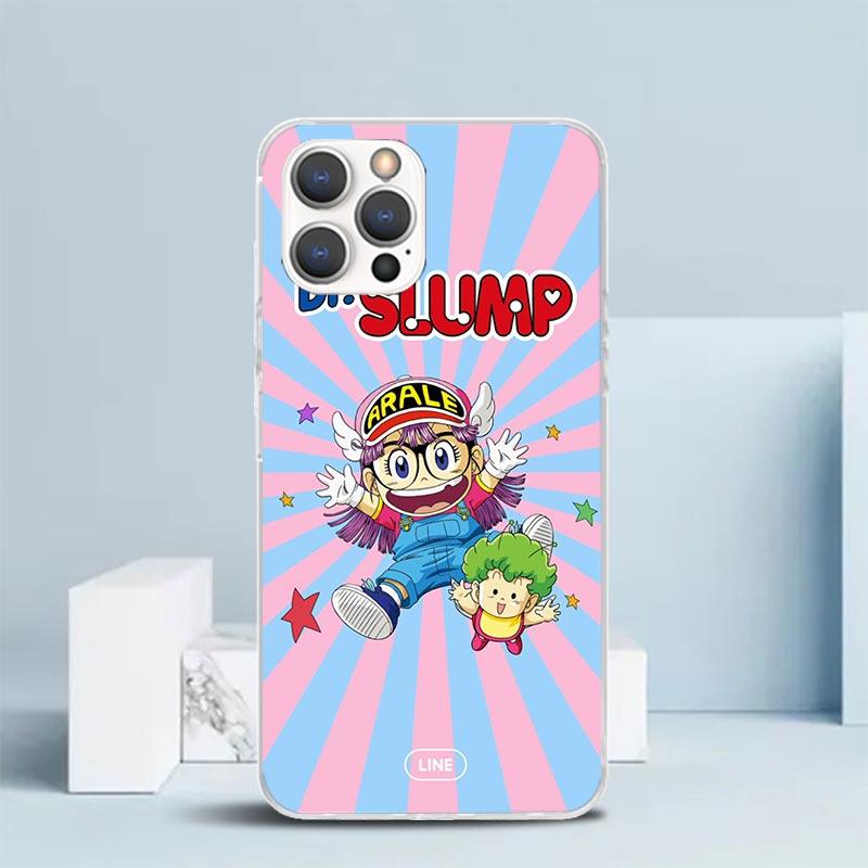 Dr Slump Arale Anime Phone Case For IPhone 16 17 Air 16E 15 14 Plus 13 Mini 12 11 Pro Max 7 8 + SE 2020 Soft TPU Back Cover 16 1