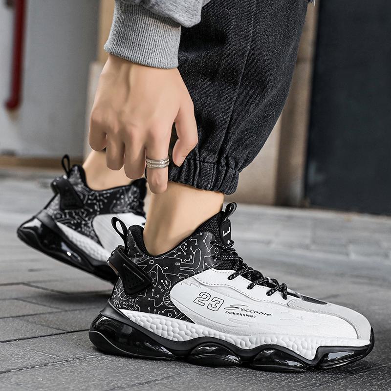New Fashion Original Men Sneakers Shoes Thick Soled Platform Casual Slow Running Sneaker Trendy Basketball Shoes Tenis Masculino