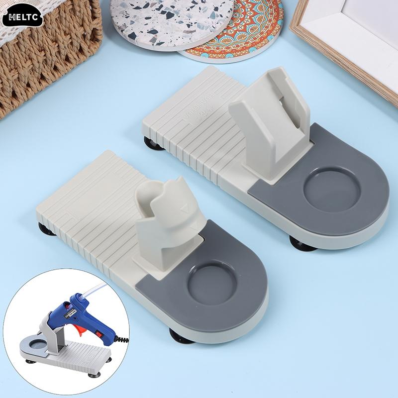 1pcs Hot Melt Glue Guns Stand Guns Base Sucker Portable Glue Guns Holder For Handmade DIY Tools Accessories