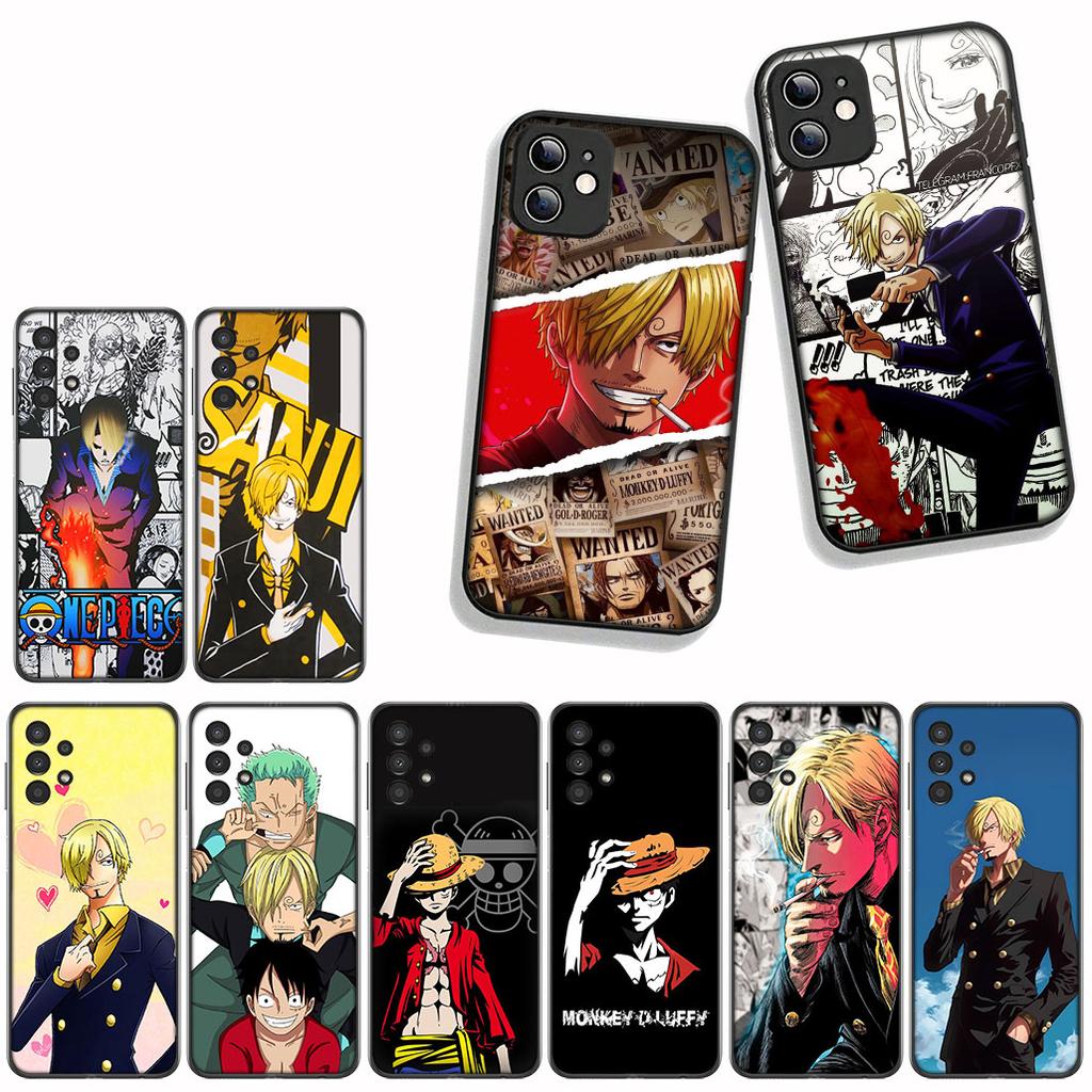 for Motorola Moto G54 G05 G24 G55 G75 G9 G85 G15 G57 G86 Power Edge 50 30 Ultra Fusion neo Pro Case Anime Luffy ONE PIECE Sanji