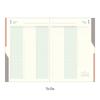 Midori Double Schedule Planner 2027 B6 Monthly To Do Green 22503006 October (Starts 2026)