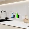 Wall Mounted Bottle Storage Solution Delicate Garage Storage Rack Wall Mounted Sprayer Bottle Rack with Single Hole