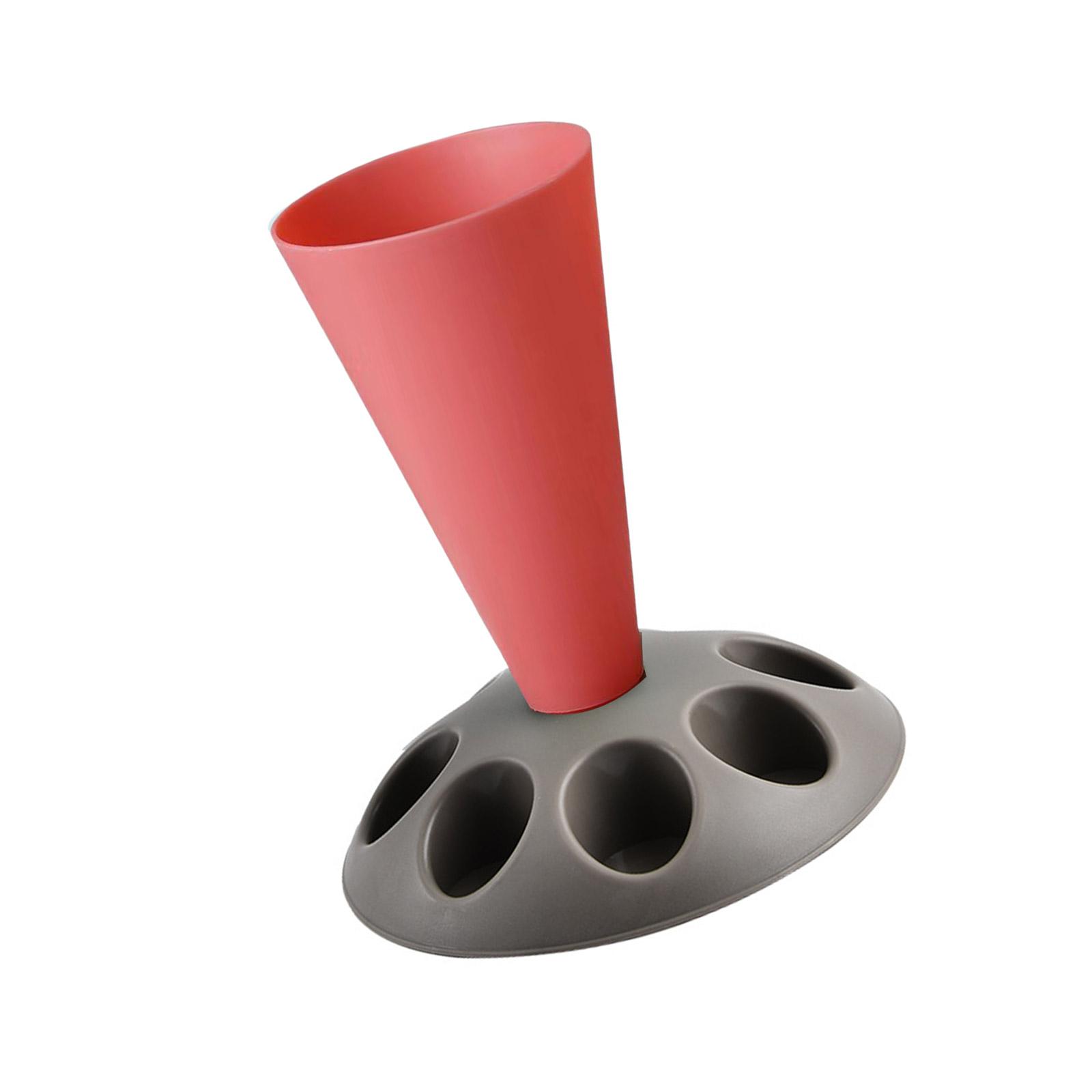 

Держатель для мешков для украшения торта, органайзер для насадок на 8 ячеек, удобная подставка для наполнения кремом, аксессуар для выпечки для любителей выпечки A