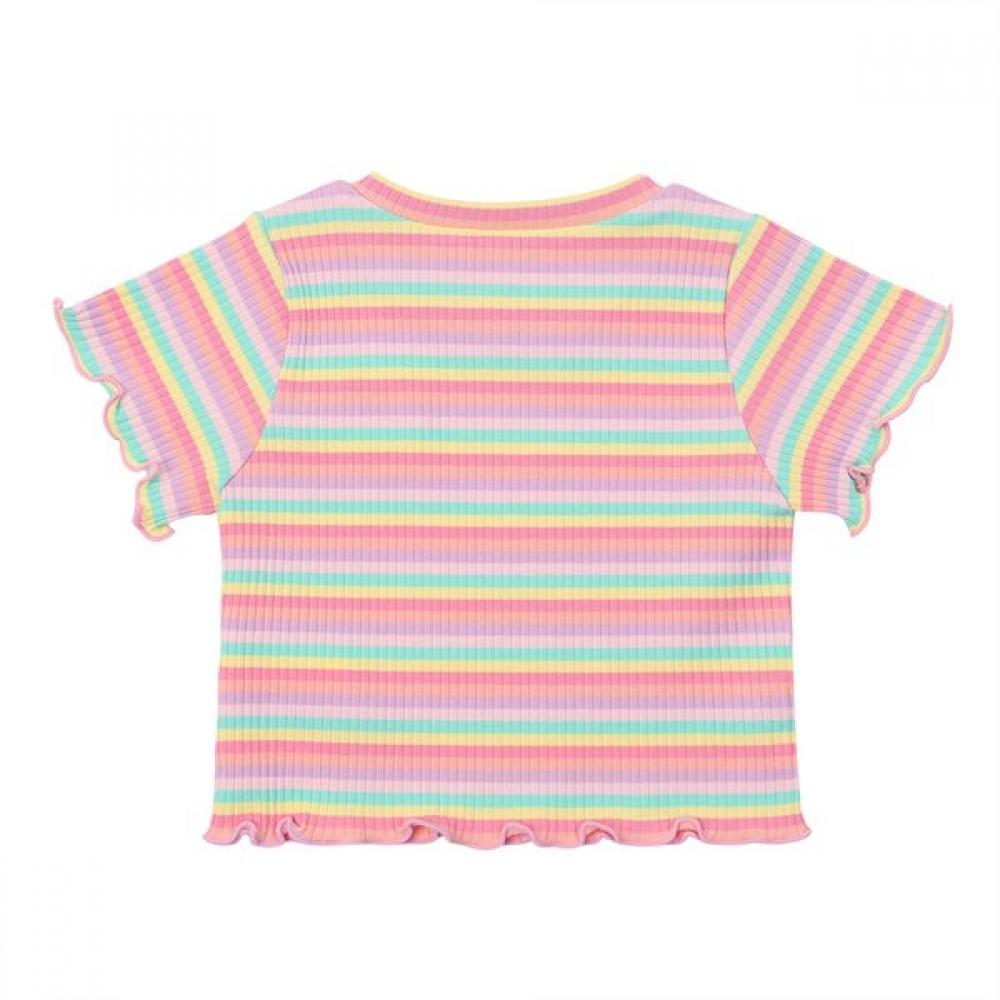 French Cat Multi St Rib Ts Q52dkt340 