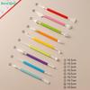 Lay Soft Pottery Children DIY Embossing Tool Set Creative Cake Fondant Tools 9-piece Set