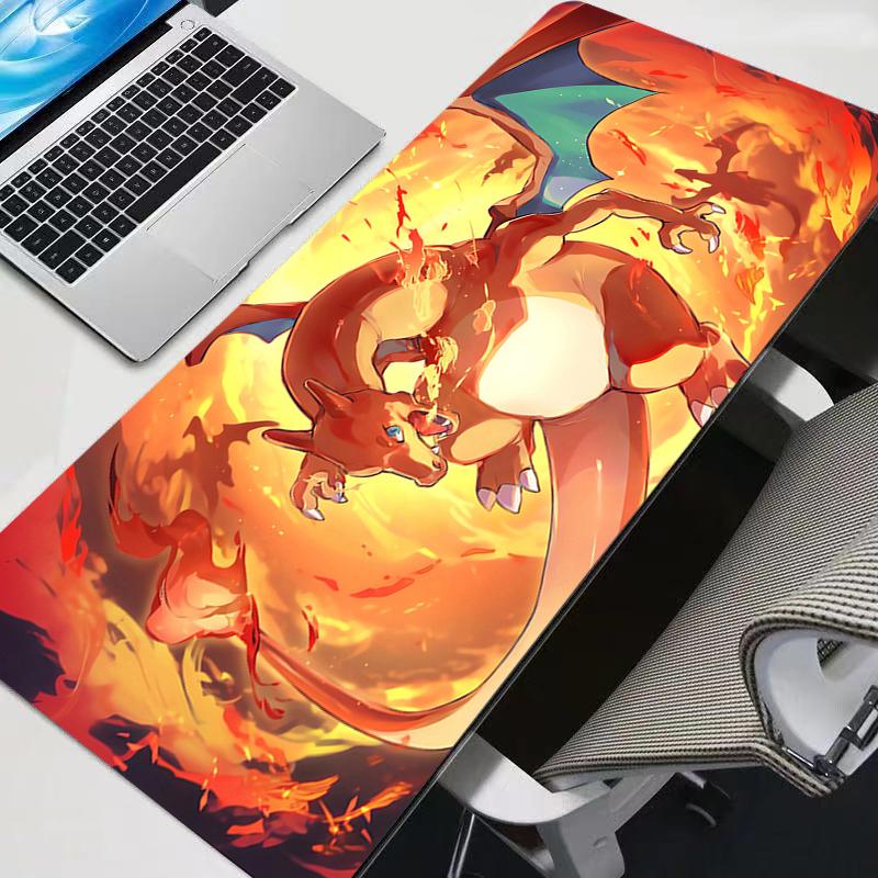 Anime Pad Mouse durable HD Print Computer Gamer Locking Edge Pokemon Pikachu Mousepad XXL Keyboard PC Mice Mats Pad for csgo