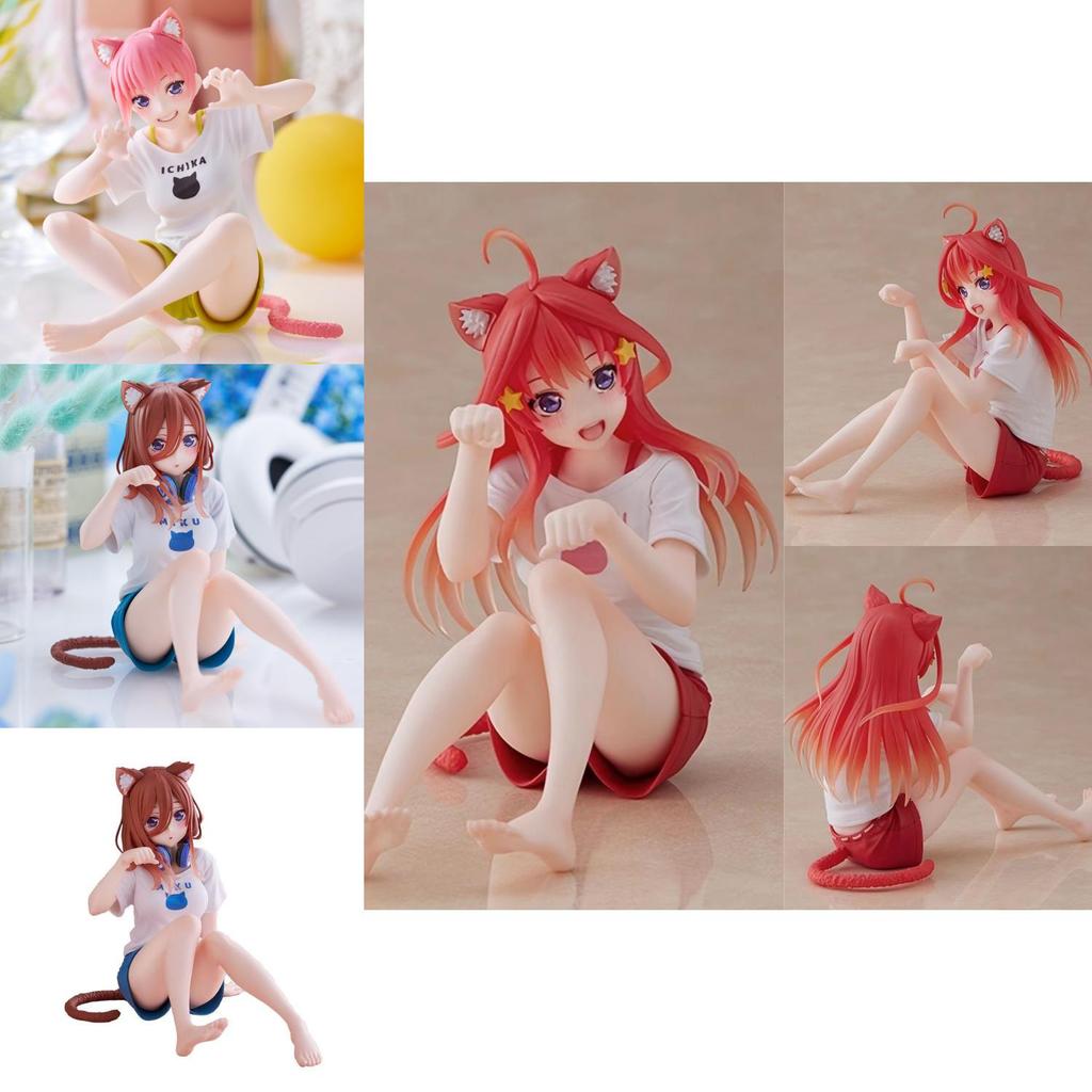 Exquisite Five Equal Parts Bride Home Wear Nino Miku Pvc Figurine For Anime Lovers