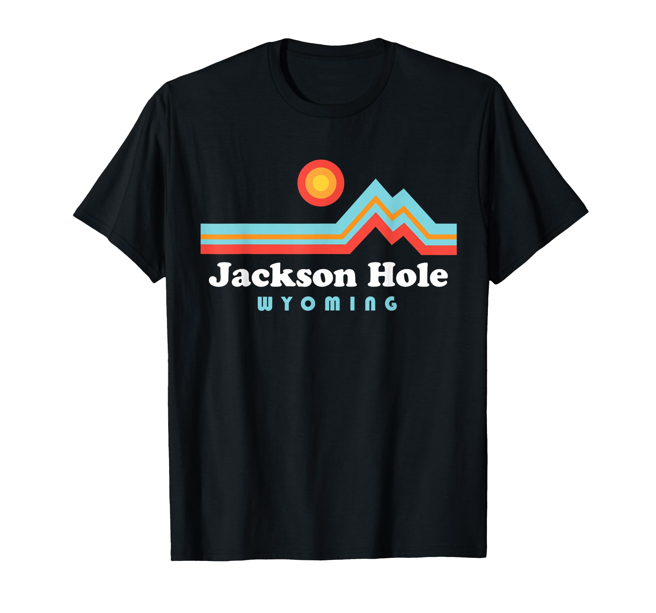

Jackson Hole Wyoming Vintage Mountains Grand Tetons T-Shirt