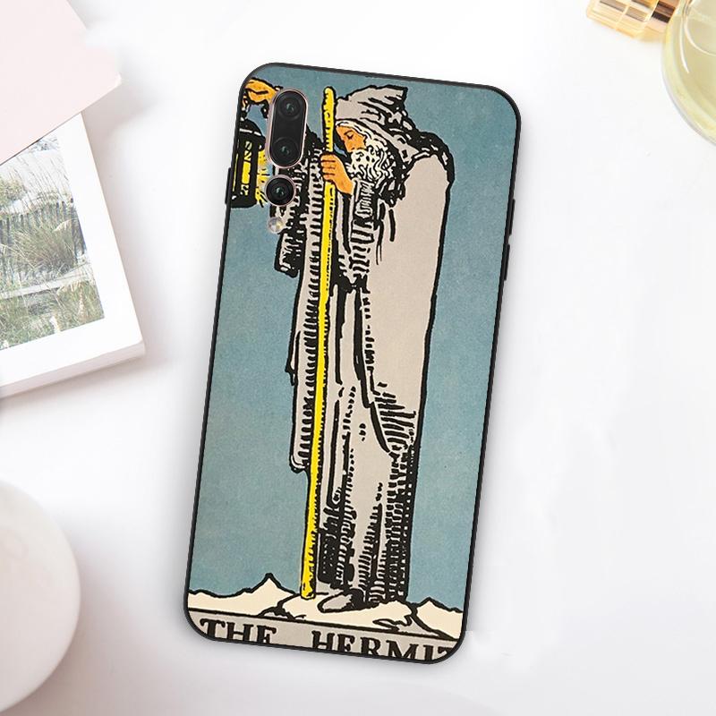 

Tarot Card The Hermit For Huawei Nova 12i 12s 11i 7i 8i Y73 Y70 Y90 Y60 Y72 Y61 Y91 9 10 SE P30 Pro P40 Lite Case Huawei Nova 11