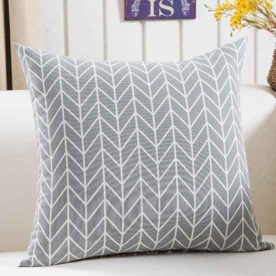 Design Nordic Ins Plush Geometric Black Yellow Sofa Pillow Pillow Cushion