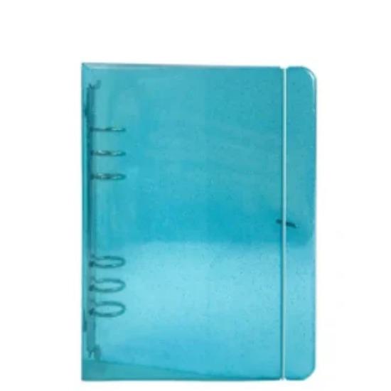 Glittery Jelly Color A5 Binder Po Collect Book&Journal Bonds Notebook Agenda Organizer Planner School Stationery