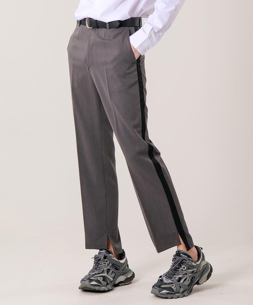 Peullaseukeu Side Taping Slacks -Gr