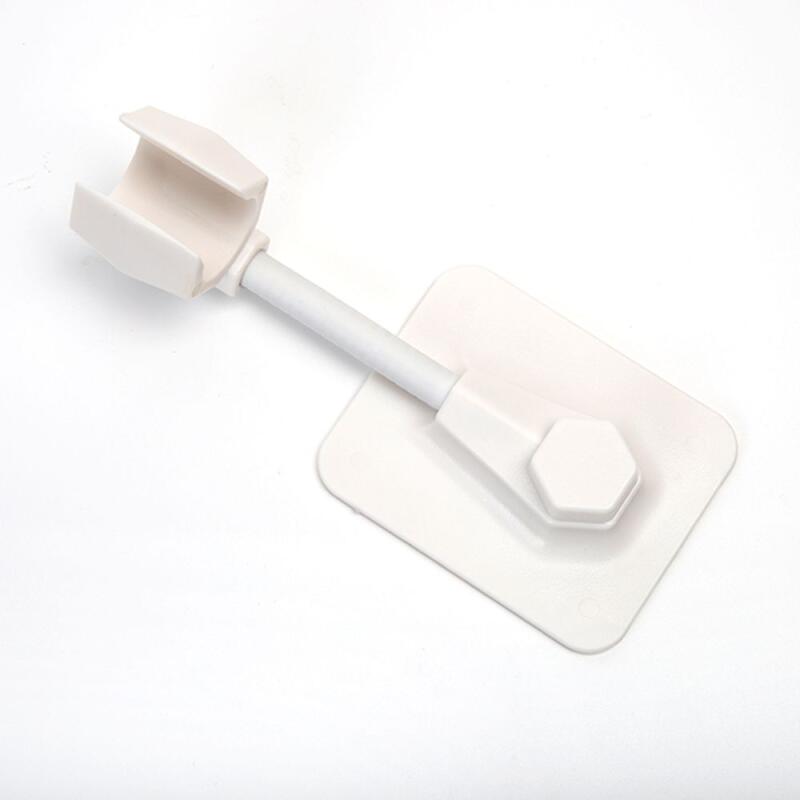 Angle Adjustable Shower Head Hanger Holder White [WD0D3AE]