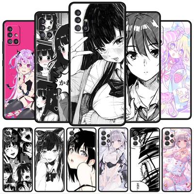 Funda de Teléfono Para Samsung Galaxy A52 A32 A12 A21s A71 A53 A51 A31 A13 A23 A22 A72 A41 Fundas Cubierta Trasera Sirvienta Especias Chica Sexy