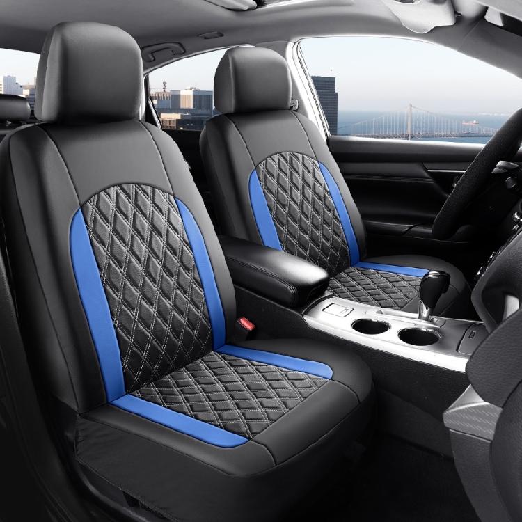 Coprisedili Auto Trapuntati a Diamante Universali Proteggi Cuscino 2/4/9 Pezzi Pelle PU Premium Per Berlina SUV Uso Stagione Unica