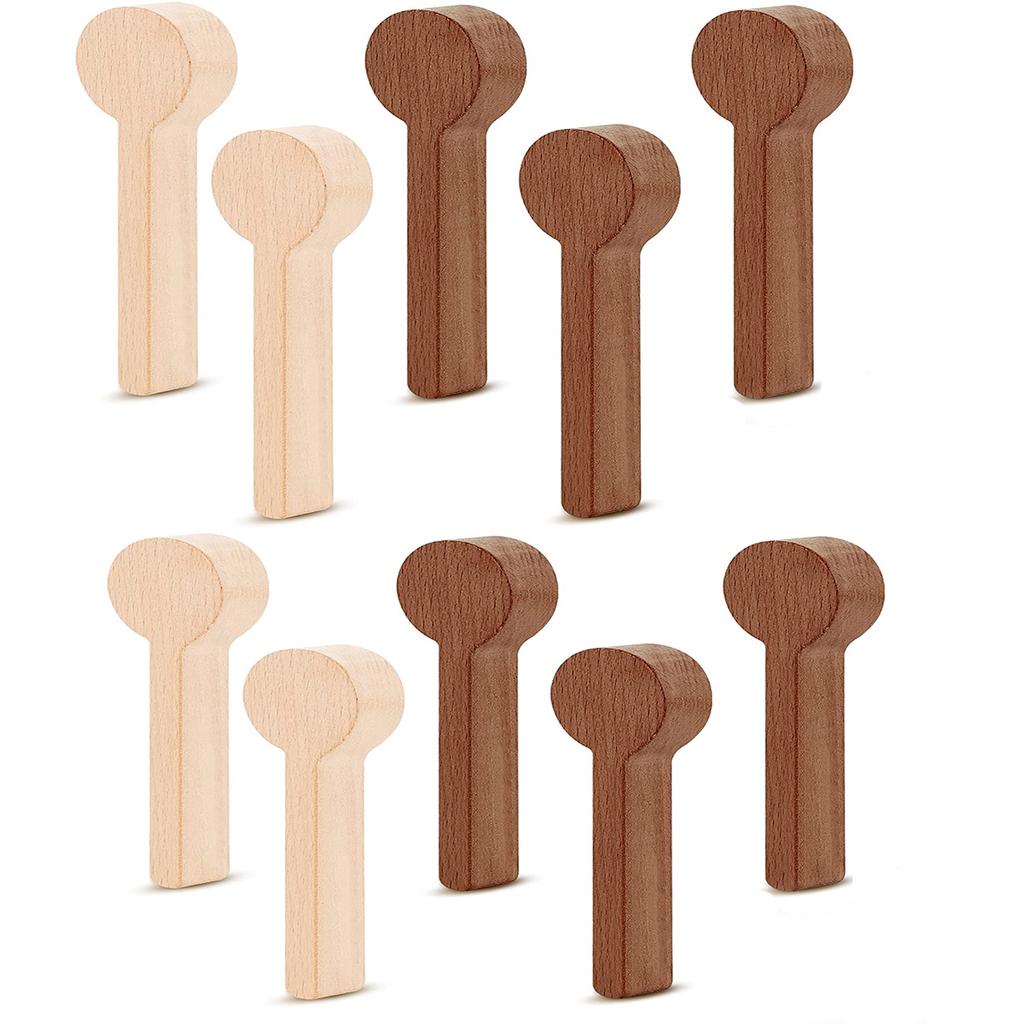5/10 PCS Wood Carving Spoon Blank Kit Wood Carving Spoon Blanks Beech and Walnut DIY Wood Crafts Wood Carving Blocks