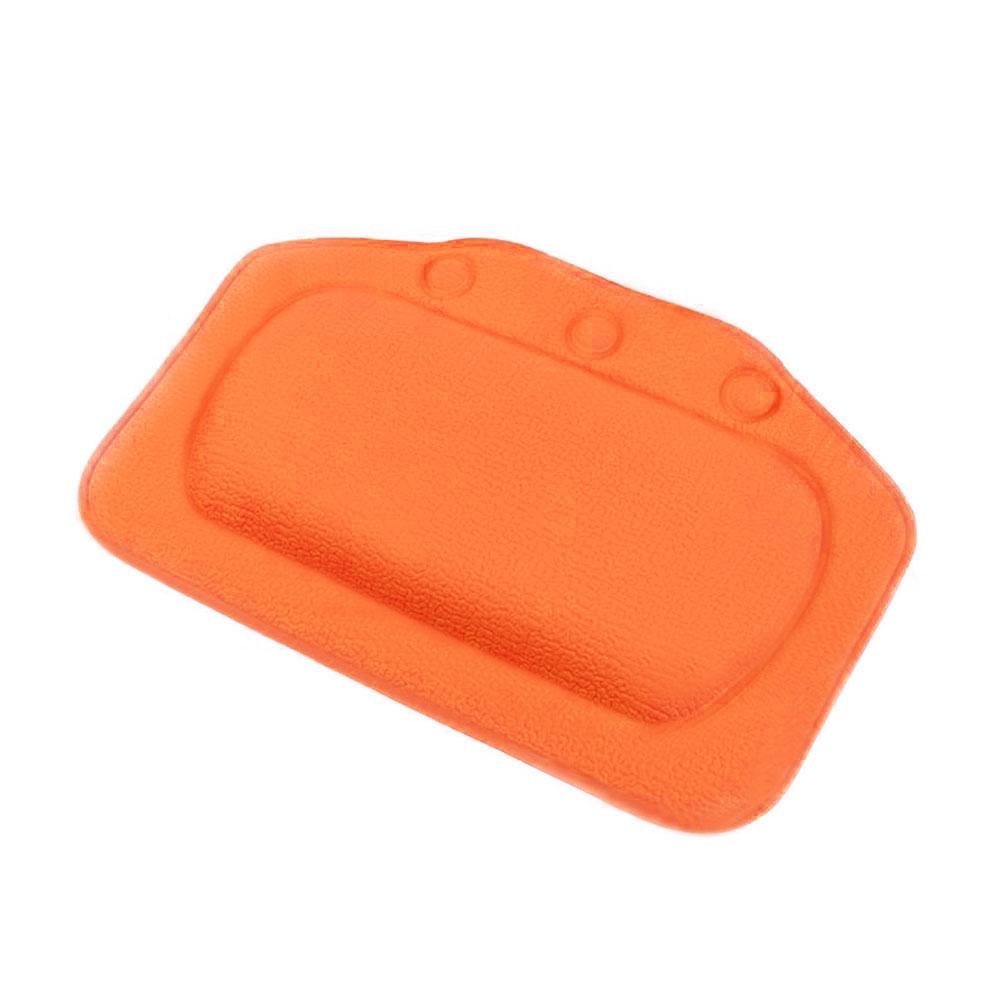 Soft Portable Bathtub Bath pillow Pillow Headrest Waterproof With Suction Cups PVC Bath Pillows Cushion Head Neck Rest Pillows